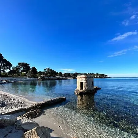 Daire Superbe Appartement, Cap D'antibes - Clim, Parking, Terrasse Vue Antibes